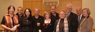 v.l.n.r.: K. Jagusch, H. Gnad, N. Ledderhos, J. Zeuch, N. Männig, M. Krüger, R. Rein, U. Galinsky, P. Schmitz, R. Ruhnow