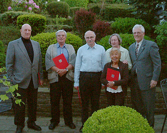 Geehrte Mitglieder der SPD Neunkirchen-Seelscheid