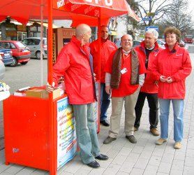 Der Ortsverein der SPD Neunkirchen-Seelscheid am Ostersamstag 2007 in Neunkirchen